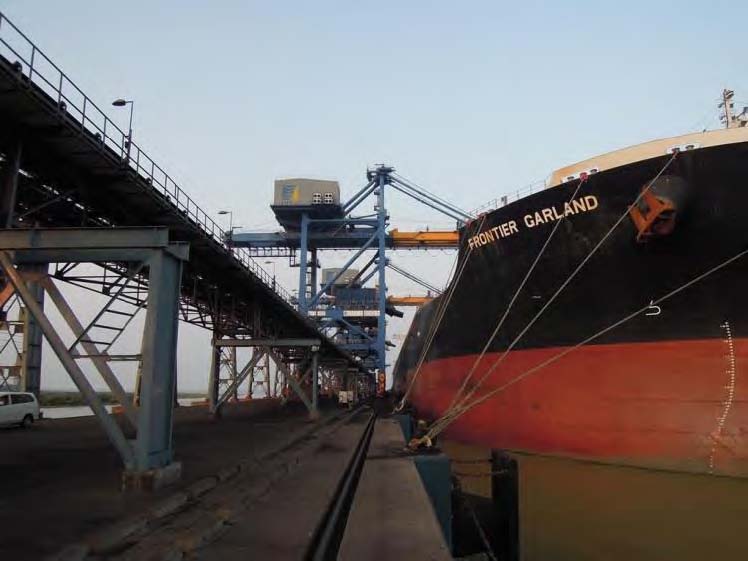 Dhamra Port coal terminal