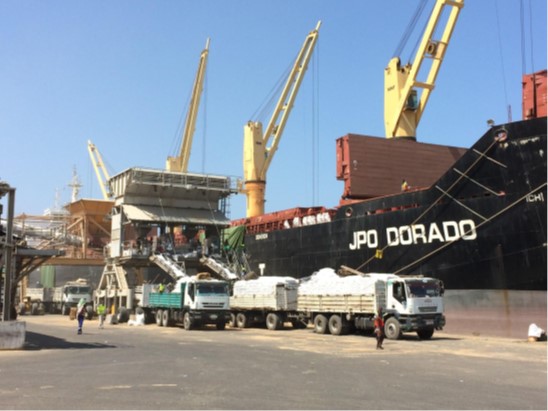 Terminal scan of dry bulk terminal Djibouti